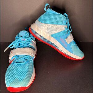 Nike Air Force Max 2 Chicago Mens 8 Blue Fury Bright Crimson Shoes AV6243-400